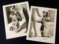 "Sophie's Daily Service" Reproduction Print Set