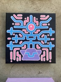 "Glyph Being I" Original Painting