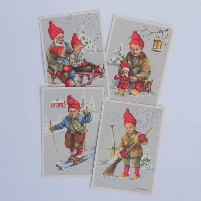 Swedish Christmas Postcards