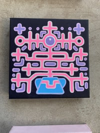 "Glyph Being II" Original Painting