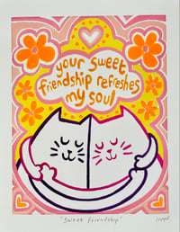 Image 1 of 'Sweet friendship' Fine art print