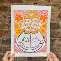 Image 2 of 'Sweet friendship' Fine art print