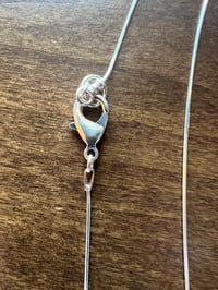 Image 2 of Small filigree silver cross