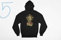 Image 5 of San Judas Unisex Crewneck Hoodie.