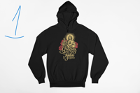 Image 1 of San Judas Unisex Crewneck Hoodie.