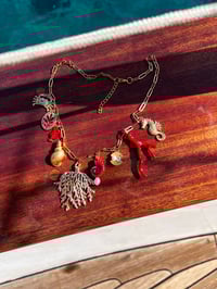 Image 1 of Aegean Sea Charm Necklace