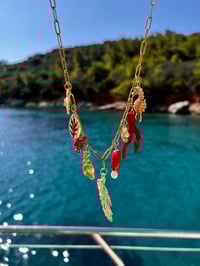 Image 2 of Aegean Sea Charm Necklace