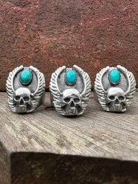 Image 3 of WL&A Handmade Blue Royston Sunset DeathRider Signets