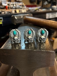 Image 4 of WL&A Handmade Blue Royston Sunset DeathRider Signets