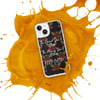 Black and Red BOSSFITTED KEEP EATIN iPhone Case