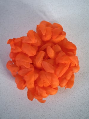 Broche - Le Chrysanthème Orange