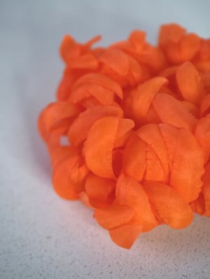 Broche - Le Chrysanthème Orange