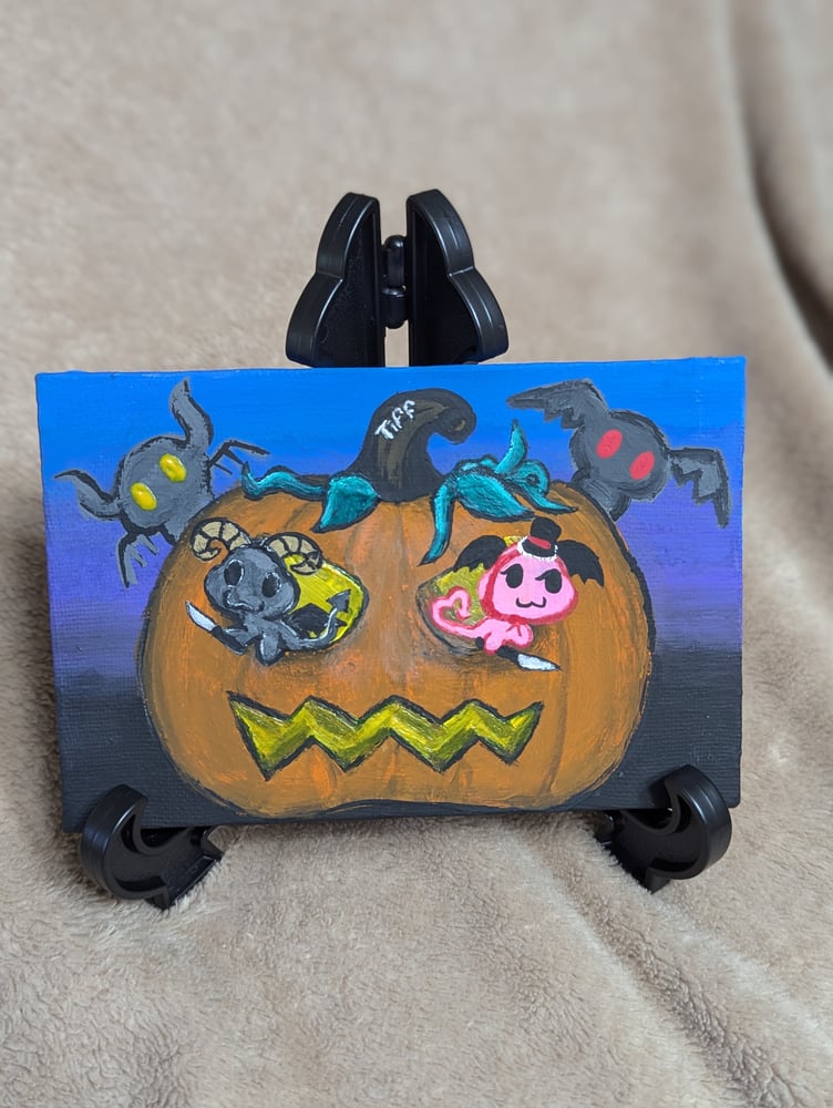 Image of "Pumpkin Carving" Paintings