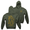 MASTER OF DICE - " GREEN/GOLD " - HOODIE
