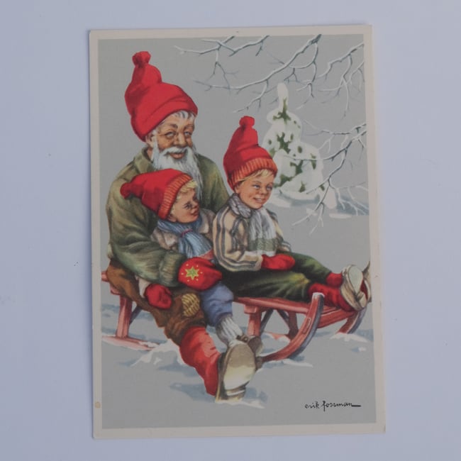 Swedish Christmas Postcards