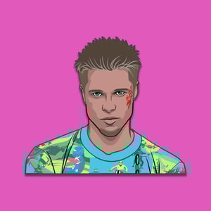 Tyler hard enamel pin badge
