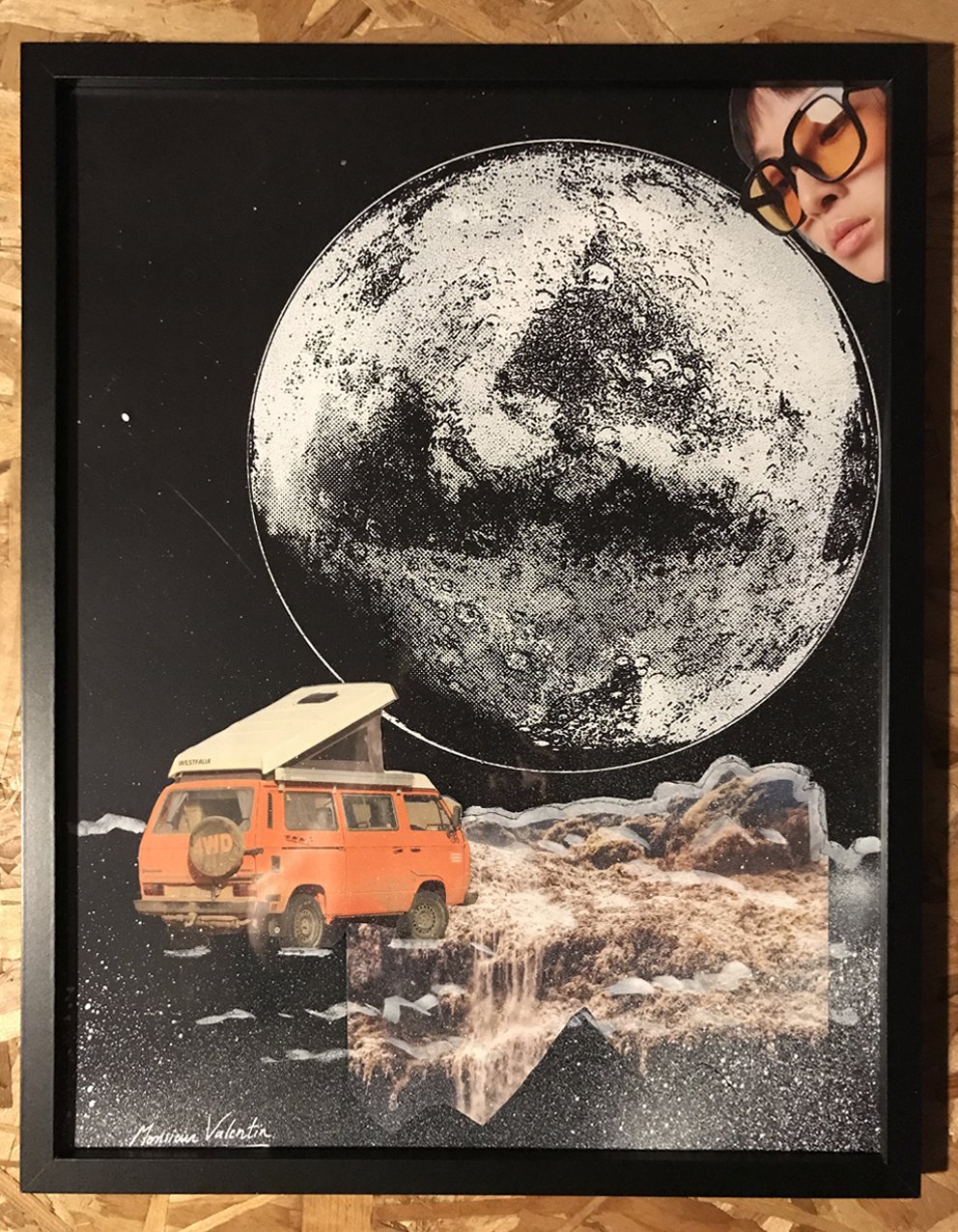 Image of TABLEAU "SENTIER LUNAIRE"