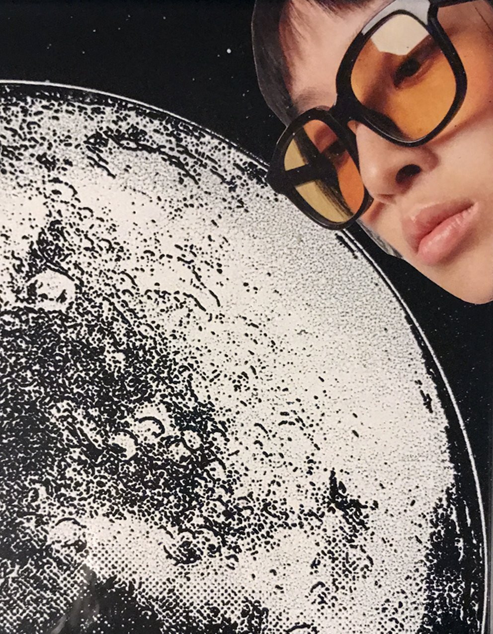 Image of TABLEAU "SENTIER LUNAIRE"
