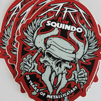 Image 1 of Art of Squindo Metallica sticker