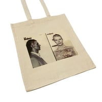 Image 2 of David Bowie Mugshot Tote Bag Famous Celebrity Mugshot