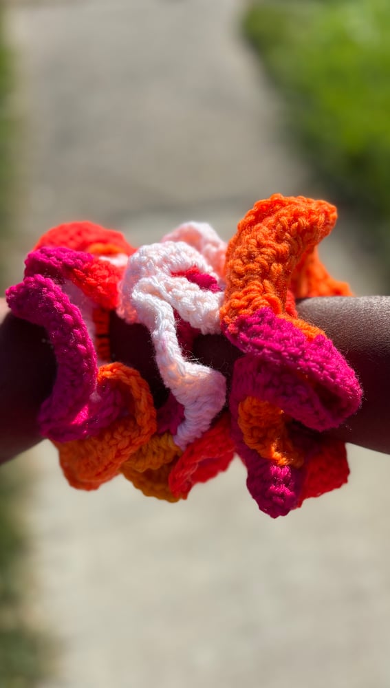 Image of Sunrise Hair Scrunchies