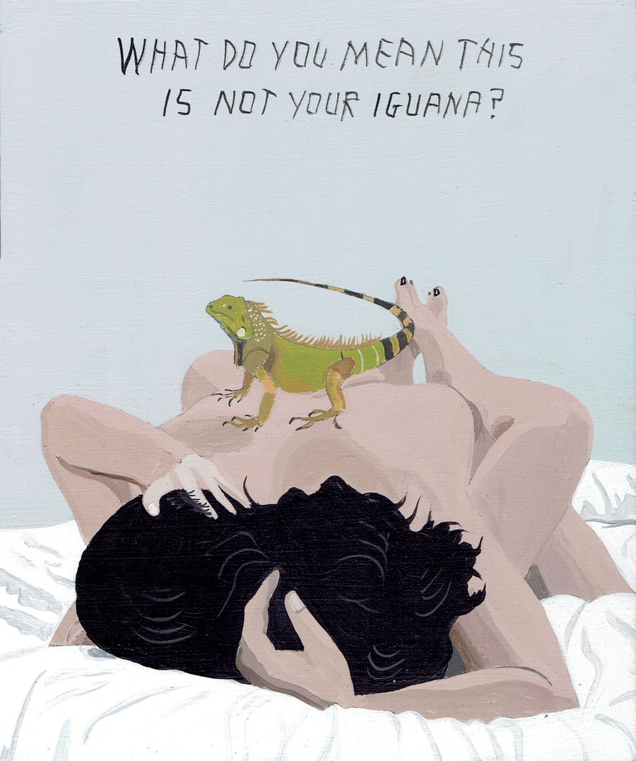 Image of THE SNEAKY IGUANA