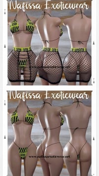 Image 4 of Fishnet Skirt Sets