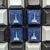 Image 1 of Crystal Tower at Night - Cherry Profile