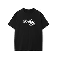 Image 1 of Worthy Tee - Black