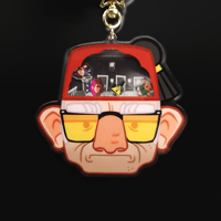 Image 1 of GRAVITY FALLS — Dreamscraperers Stan 4 inch Shaker Charm