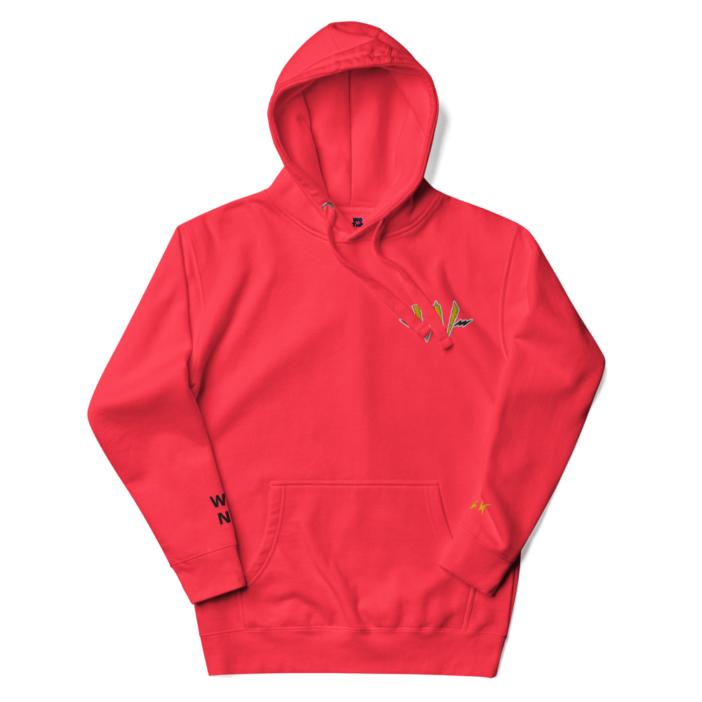 Image of Cherry x Gold “Lightning W” Premium Hoodie