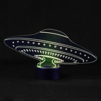 Image 2 of Flying Saucer UFO - LED Desk Lamp
