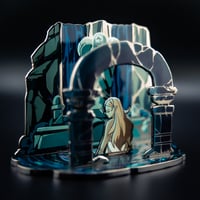 Image 2 of Limited Editon! Spring of Courage Enamel Diorama