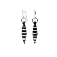 stripey earrings