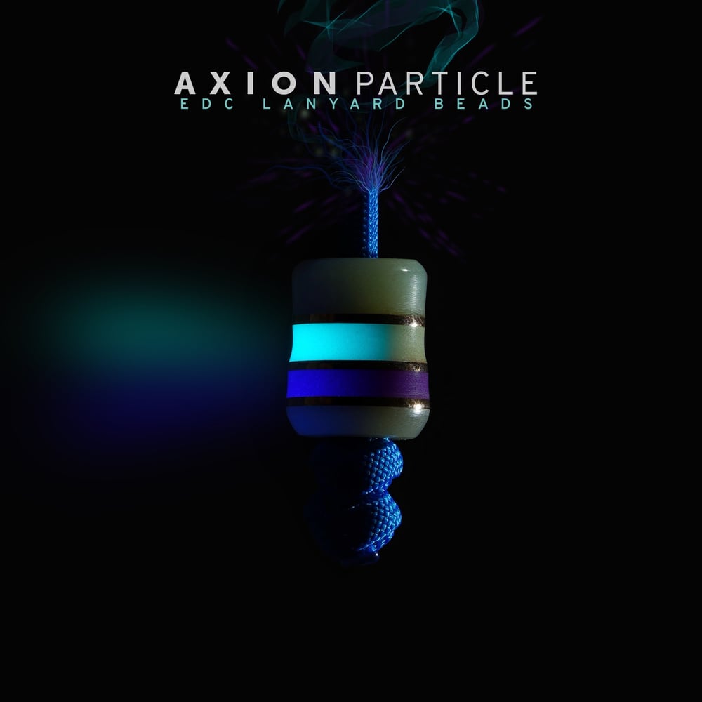 Axion Particle EDC lanyard beads (GLOW)