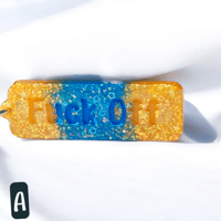 Image 1 of Cussword keychain "Fuck Off"