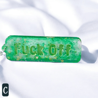 Image 3 of Cussword keychain "Fuck Off"