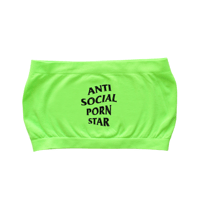 ANTI SOCIAL STAR NEON TUBE TOP