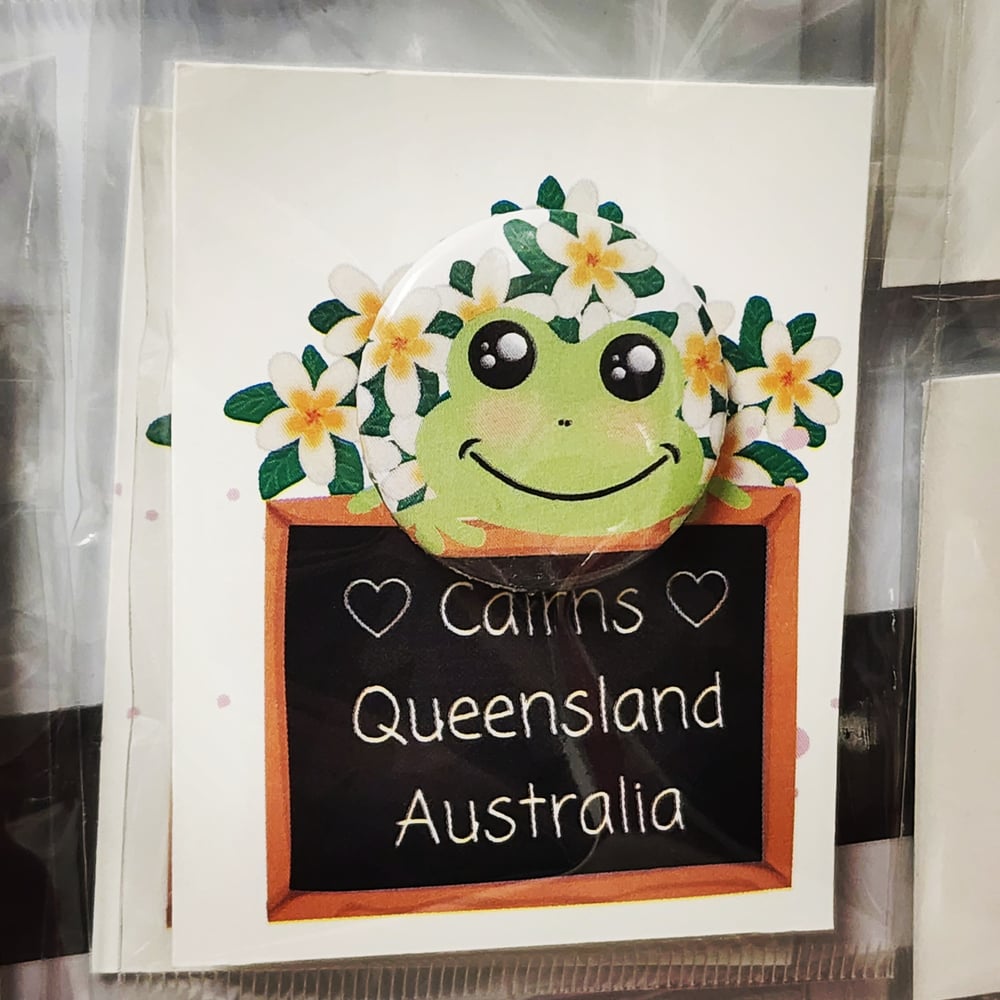 Image of Cairns Magnet with  Matching Gift Card