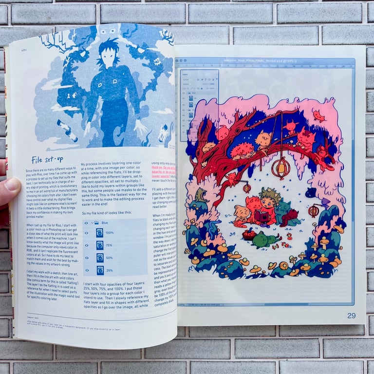 Dreaming In Color by Natalie Andrewson - SIGNED EXCLUSIVE BOOKPLATE Image 4