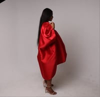 Image 3 of RYGYNA  SHORT KAFTAN (RED)