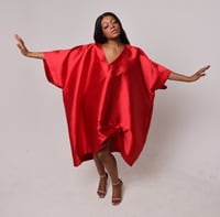 Image 2 of RYGYNA  SHORT KAFTAN (RED)