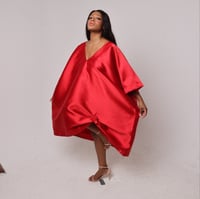 Image 4 of RYGYNA  SHORT KAFTAN (RED)