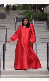 Image 3 of QUEEN  DRESS (RED)