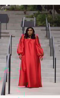 Image 1 of QUEEN  DRESS (RED)