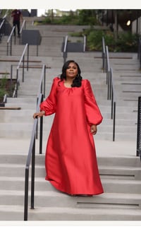 Image 5 of QUEEN  DRESS (RED)