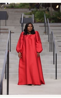 Image 6 of QUEEN  DRESS (RED)