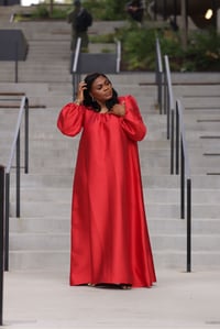 Image 8 of QUEEN  DRESS (RED)