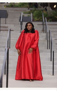 Image 7 of QUEEN  DRESS (RED)