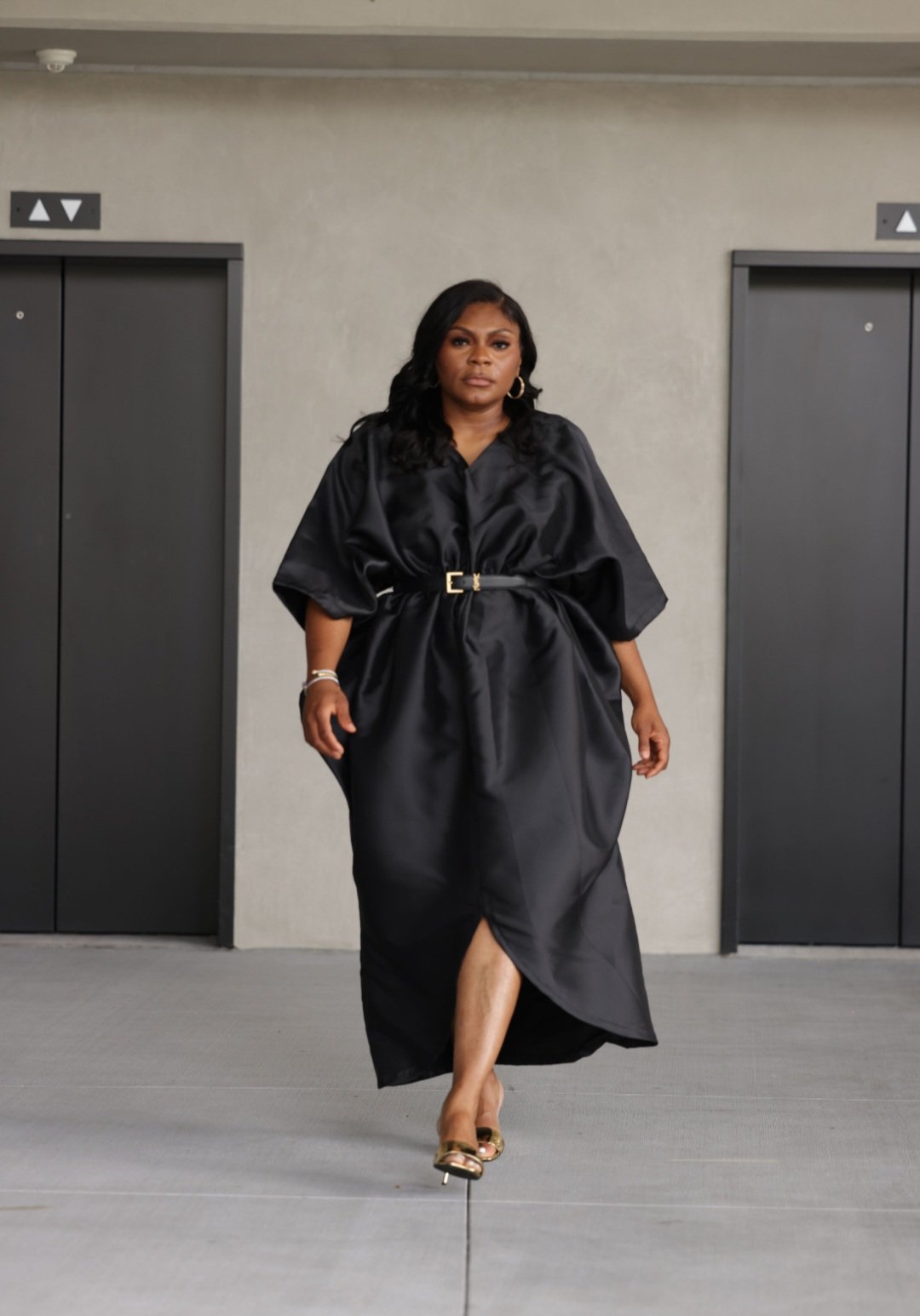 MIA DRESS (BLACK) | RYGYNA